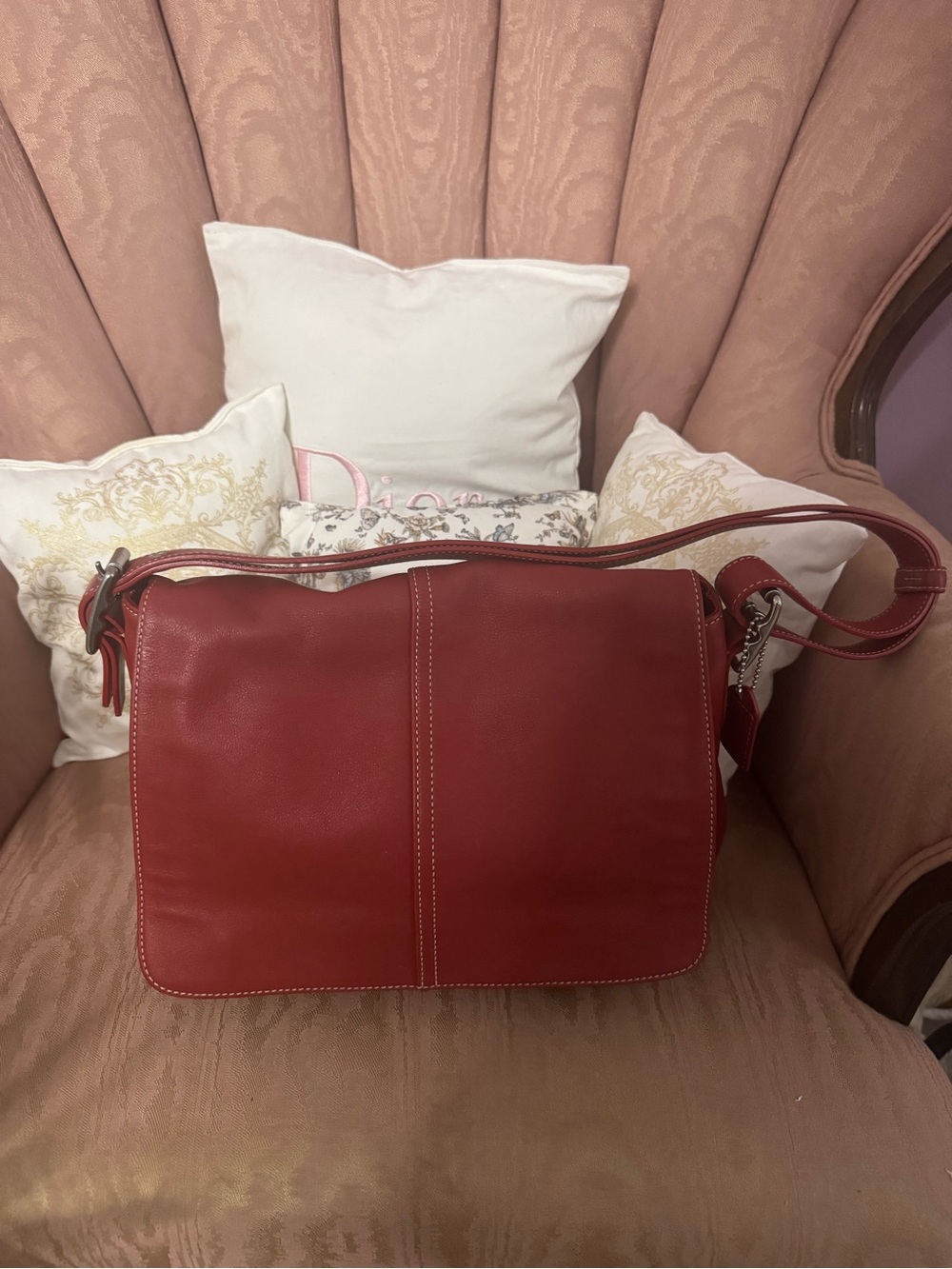 Coach Hampton Flap Messenger Bag